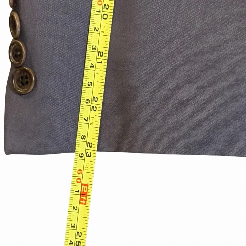 Hugo Boss Einstein Sigma US Sport Coat Blazer Men 40R‎ Gray 100% Virgin Wool USA